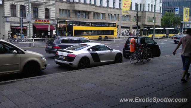 Audi R8 spotted in Berlinb, Germany
