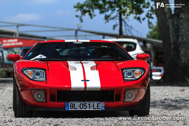 Ford GT spotted in Le Mans, France