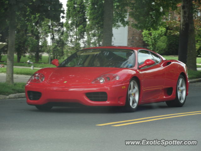 Ferrari 360 Modena spotted in Staten Island, New York