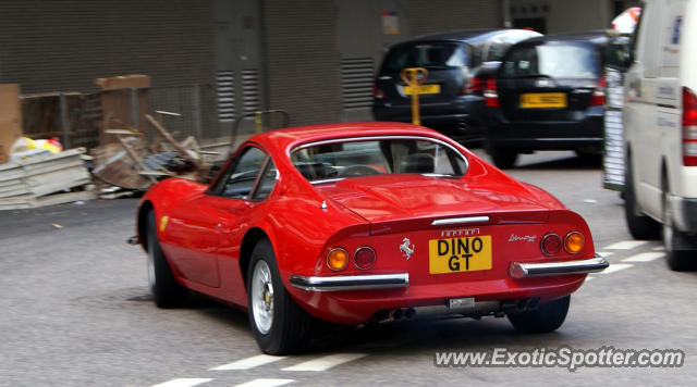 Ferrari 246 Dino spotted in Hong Kong, China