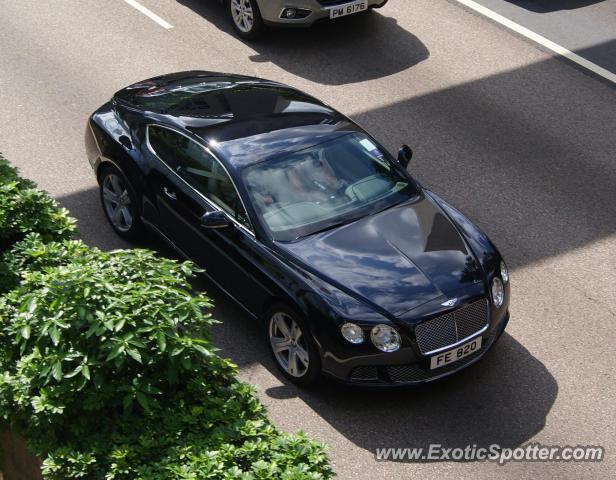 Bentley Continental spotted in Hong Kong, China