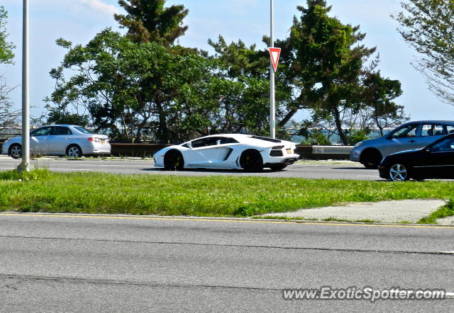 Lamborghini Aventador spotted in Brooklyn, New York