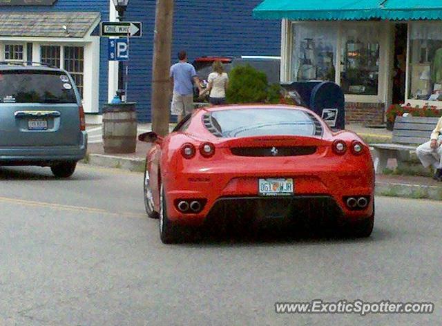 Ferrari F430 spotted in Kennebunkport, Maine
