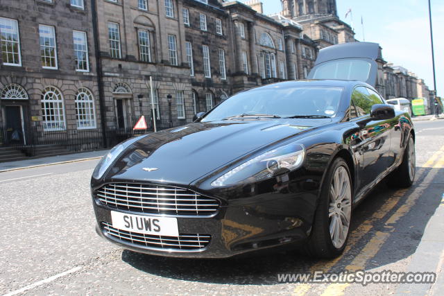 Aston Martin Rapide spotted in Edinburgh, United Kingdom