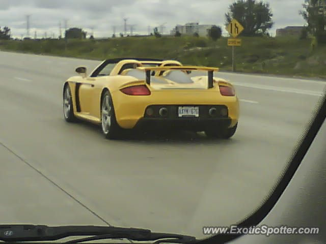 Porsche Carrera GT spotted in Toronto, Canada