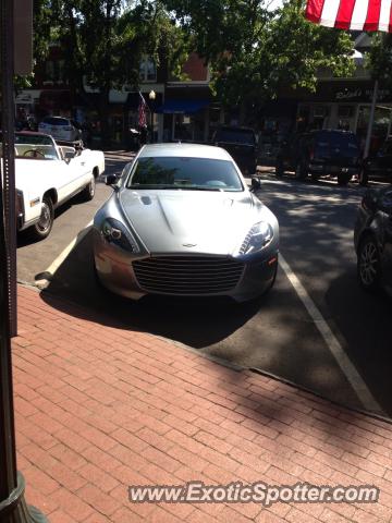 Aston Martin Rapide spotted in Southampton, New York