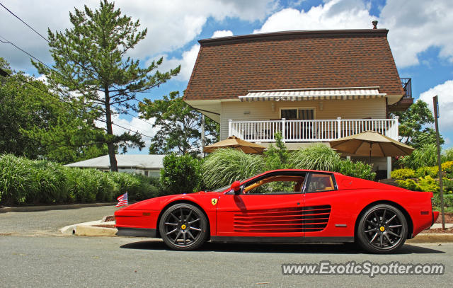 Ferrari Testarossa spotted in Long Branch, New Jersey