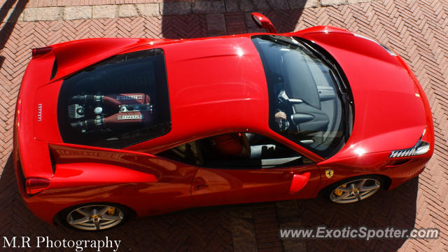 Ferrari 458 Italia spotted in Johannesburg, South Africa