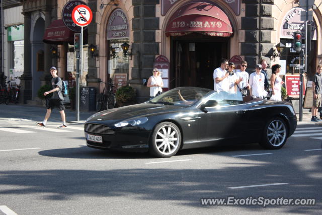 Aston Martin DB9 spotted in Copenhagen, Denmark