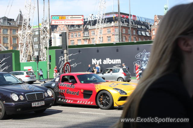 Mercedes SLS AMG spotted in Copenhagen, Denmark