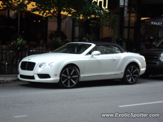 Bentley Continental spotted in Chicago, Illinois