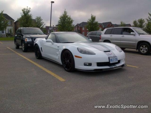 Chevrolet Corvette ZR1 spotted in Markham, ON, Canada