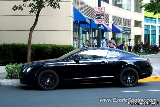 Bentley Continental spotted in Taguig, Philippines
