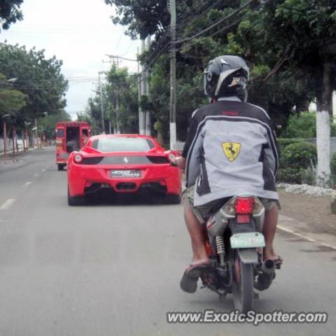 Ferrari 458 Italia spotted in Pasay city, Philippines