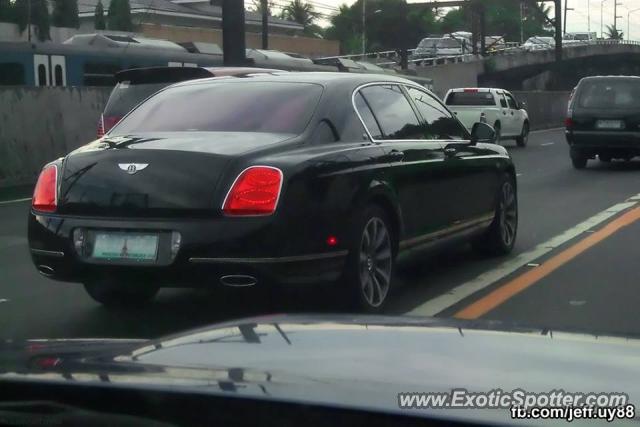 Bentley Continental spotted in Edsa, Philippines