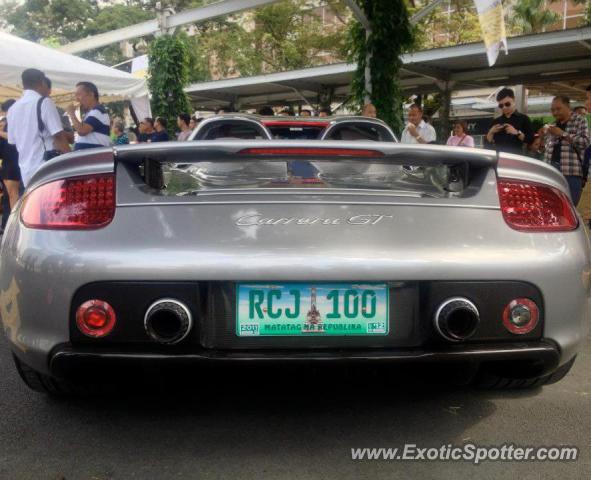 Porsche Carrera GT spotted in Manila, Philippines