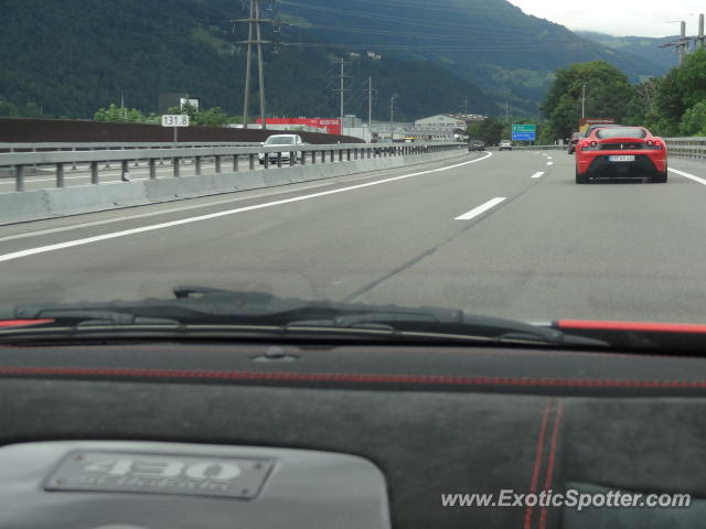 Ferrari F430 spotted in Highway, Germany