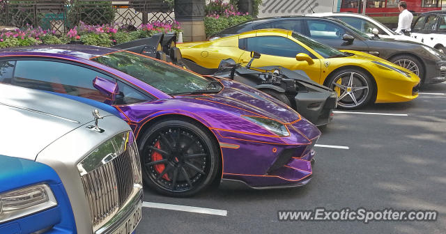 Lamborghini Aventador spotted in London, United Kingdom