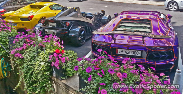 Lamborghini Aventador spotted in London, United Kingdom