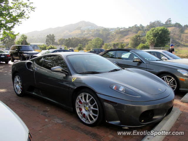 Ferrari F430 spotted in Malibu, California
