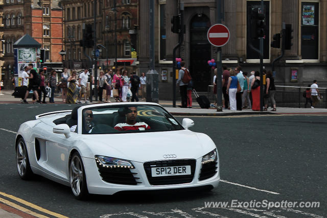 Audi R8 spotted in Leeds, United Kingdom