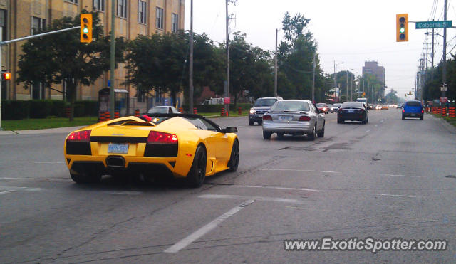 Lamborghini Murcielago spotted in London, Ontario, Canada