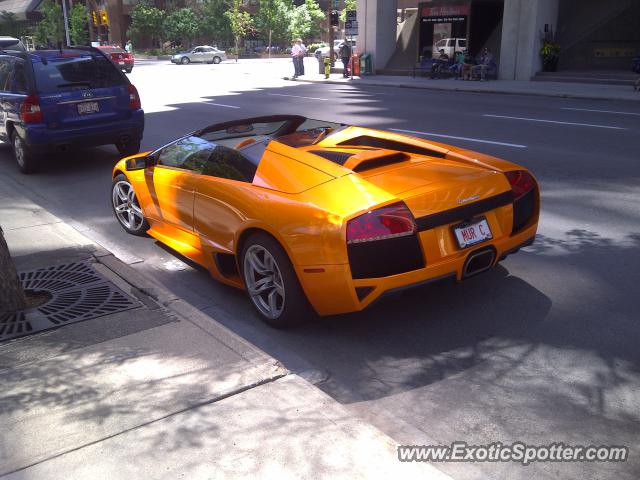 Lamborghini Murcielago spotted in Calgary, Canada