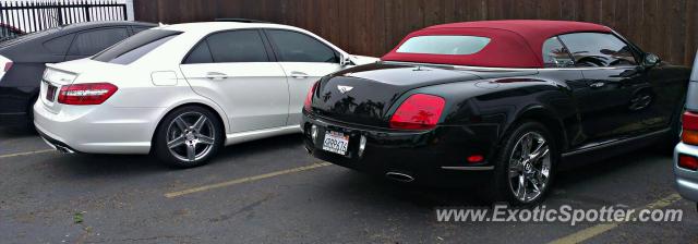 Bentley Continental spotted in La Jolla, California