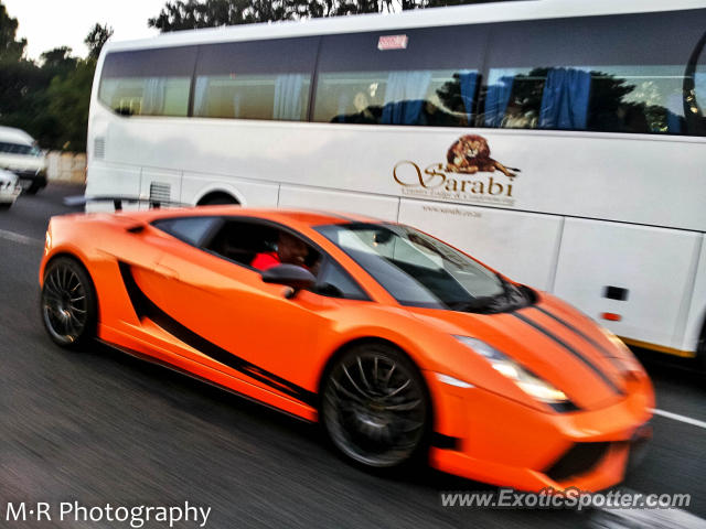 Lamborghini Gallardo spotted in Johannesburg, South Africa