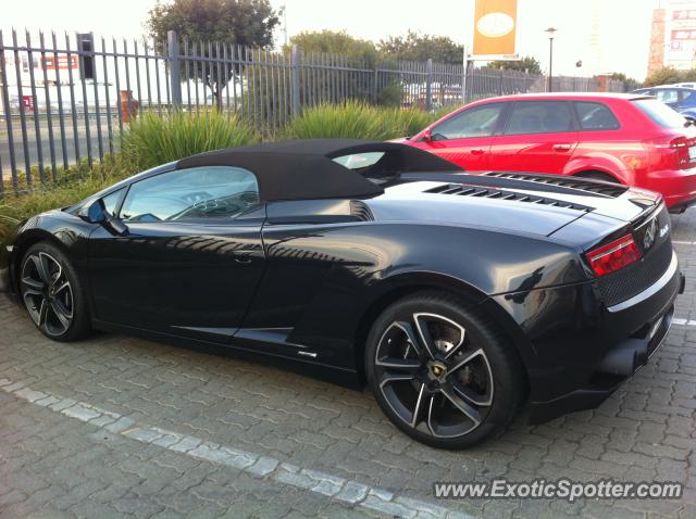 Lamborghini Gallardo spotted in Johannesburg, South Africa