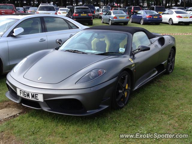 Ferrari F430 spotted in Silverstone, United Kingdom