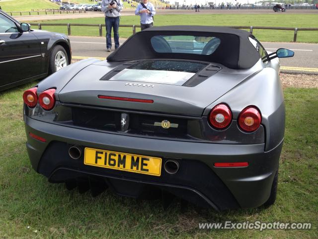 Ferrari F430 spotted in Silverstone, United Kingdom