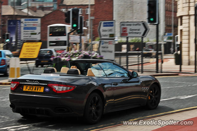 Maserati GranCabrio spotted in Leeds, United Kingdom