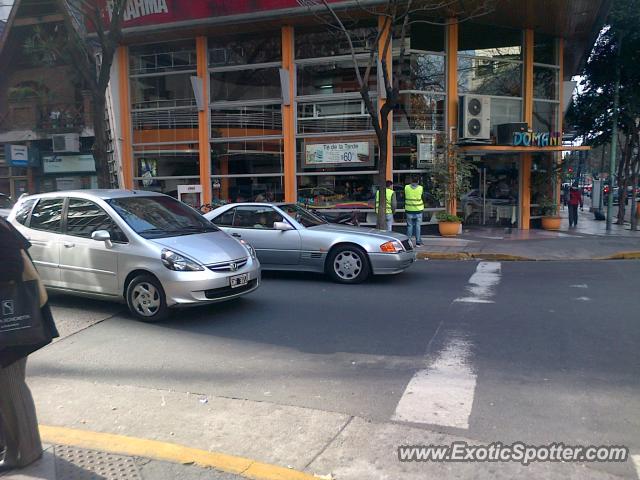 Mercedes SL600 spotted in Buenos Aires, Argentina