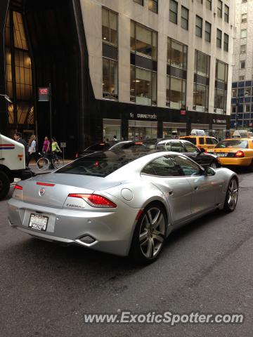 Fisker Karma spotted in New York City, New York