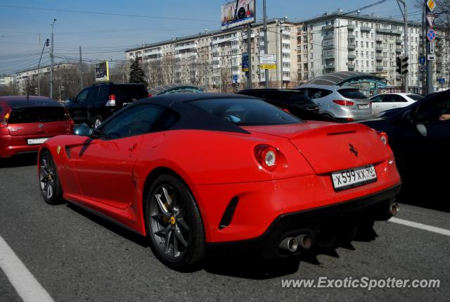 Ferrari 599GTO spotted in Moskva (Moscow), Russia