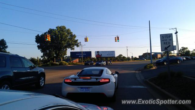 Mclaren MP4-12C spotted in Holland, Michigan