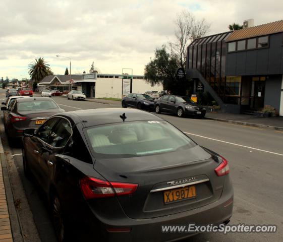 Maserati Quattroporte spotted in Blenheim, New Zealand