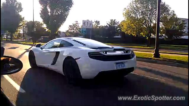 Mclaren MP4-12C spotted in Holland, Michigan
