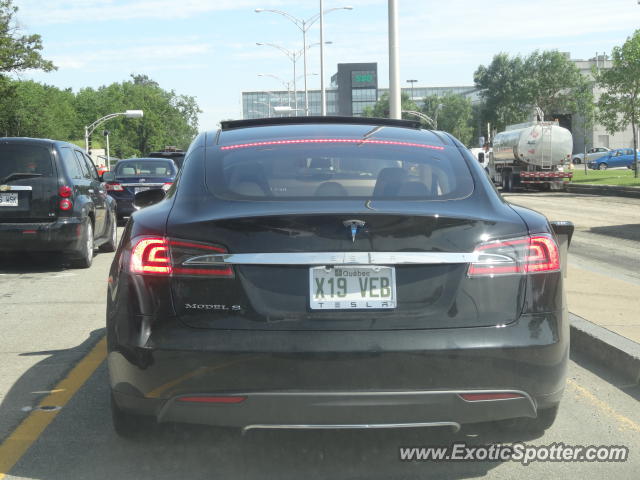 Tesla Model S spotted in Quebec, Canada