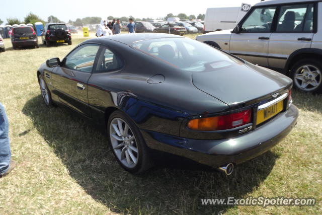 Aston Martin DB7 spotted in Goodwood, United Kingdom