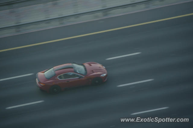 Maserati GranTurismo spotted in Dubai, United Arab Emirates