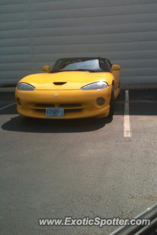 Dodge Viper spotted in Scarborough, Maine