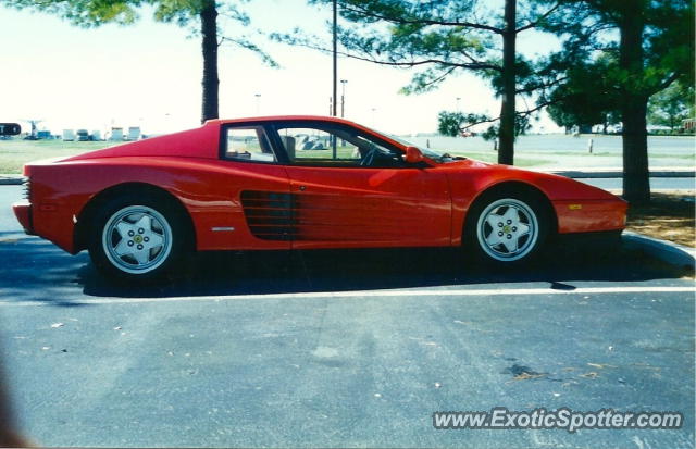 Ferrari Testarossa spotted in Hershey, Pennsylvania