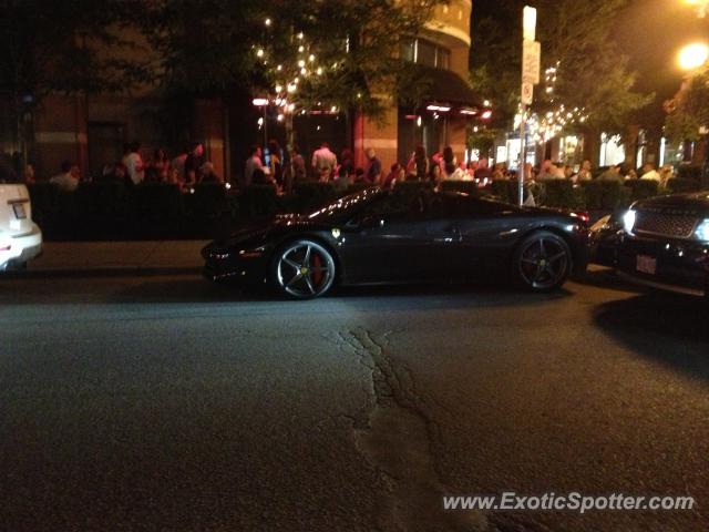 Ferrari 458 Italia spotted in Toronto, Canada