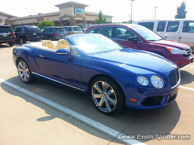 Bentley Continental spotted in Bettendorf, Iowa