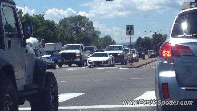 Audi R8 spotted in Littleton, Colorado