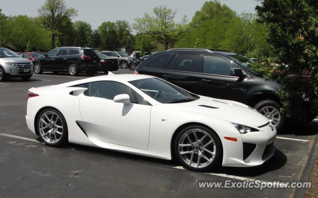 Lexus LFA spotted in Cincinnati, Ohio