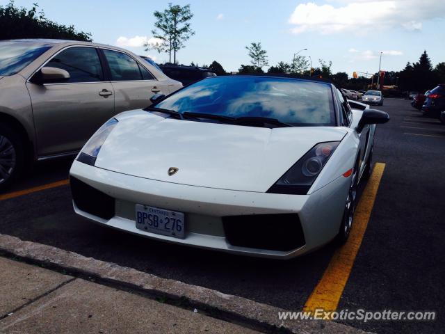 Lamborghini Gallardo spotted in London Ontario, Canada
