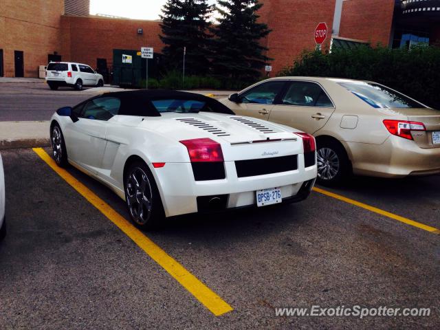 Lamborghini Gallardo spotted in London ontario, Canada